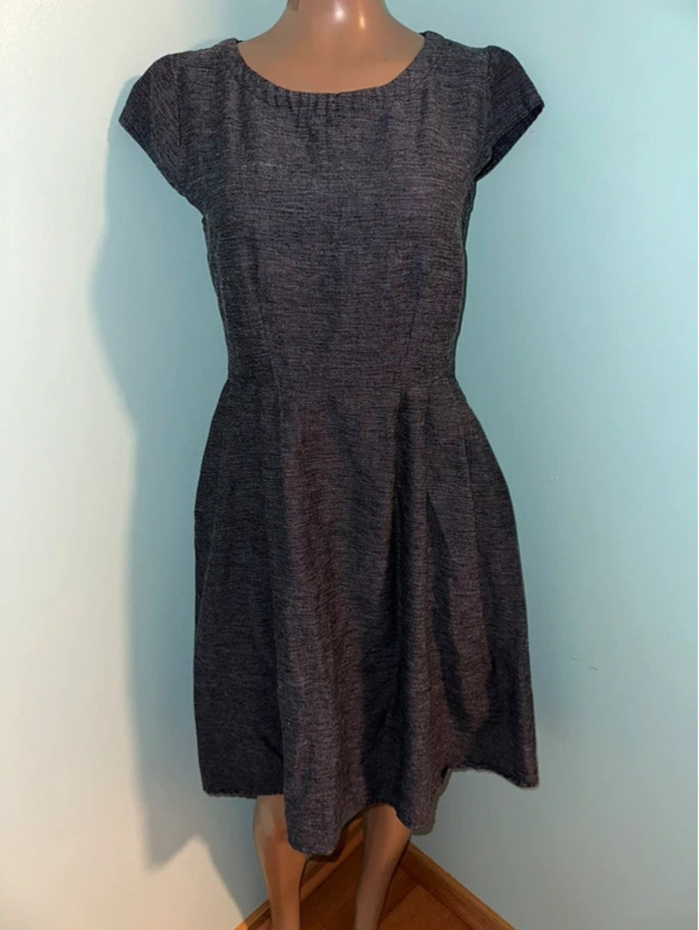 Mata Traders Devonshire Fit & Flare Pockets Dress XS